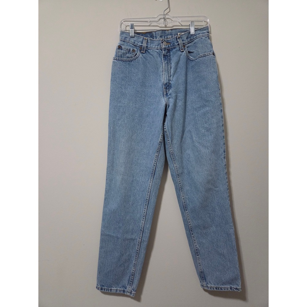 Vintage Levis 550‎ Relaxed Fit Tapered Leg Jeans Medium Wash High Rise Womens 10